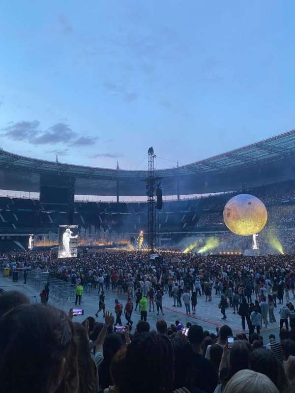 Stade de France, section: X8, row: 16, seat: 14