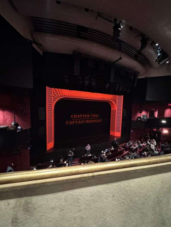 Marquis Theatre, section: Mezzanine L, row: A, seat: 5
