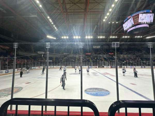 Raising Cane's River Center Arena, section: 135, row: F, seat: 11