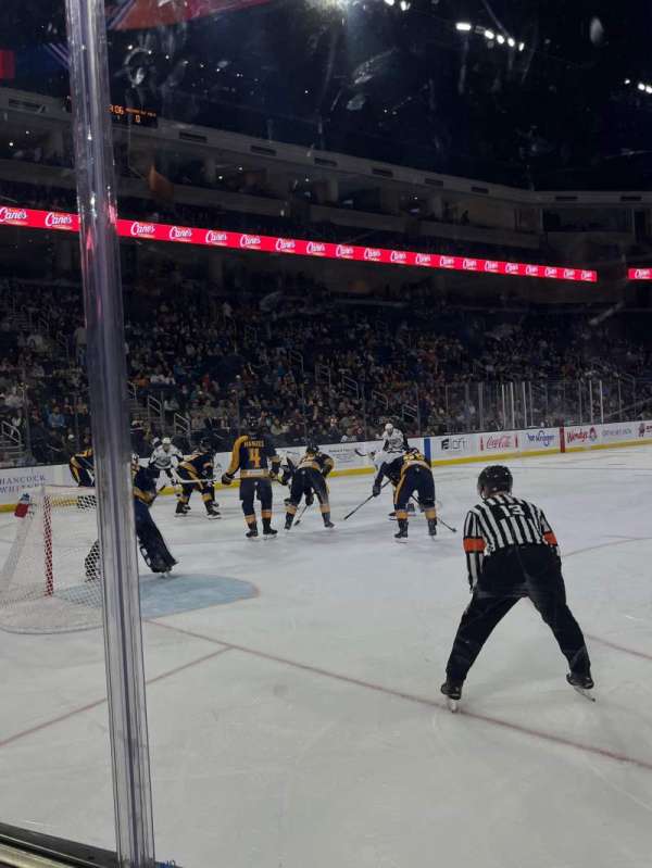 Gas South Arena, section: 101, row: B, seat: 6