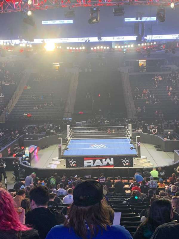 Target Center, section: 131, row: P, seat: 8