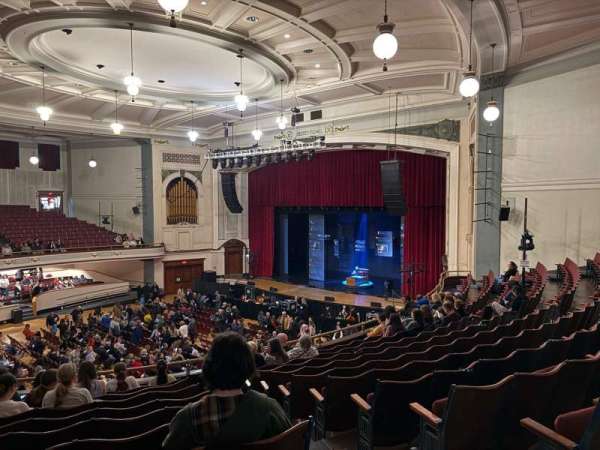 Lowell Memorial Auditorium, section: Balcony C, row: L, seat: 1