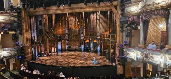 Victoria Palace Theatre, section: Royal Circle, row: B, seat: 11