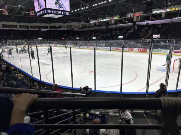 Accesso ShoWare Center, section: 108, row: 7, seat: 12
