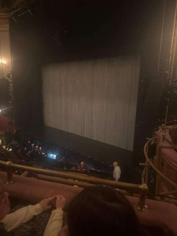 St. James Theatre, section: Mezzanine R, row: B, seat: 22