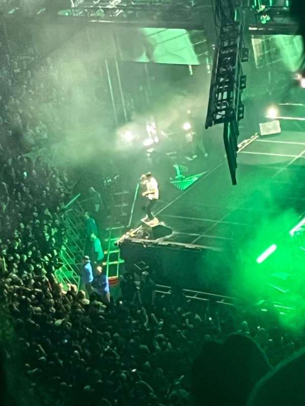 TD Garden, section: 301, row: 12, seat: 8