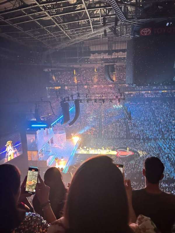 Toyota Center, section: 428, row: 3, seat: 5