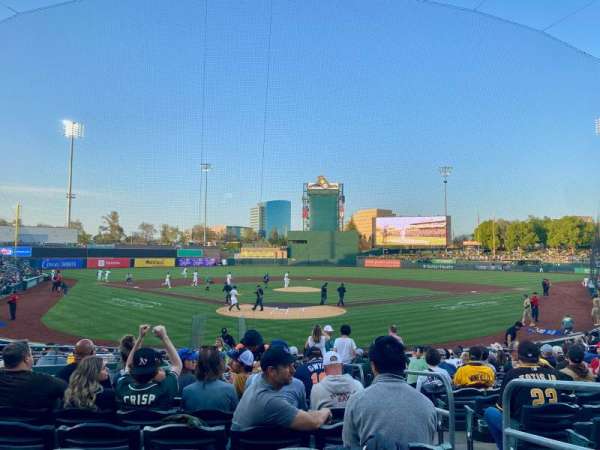 Sutter Health Park, section: 112, row: 15, seat: 2