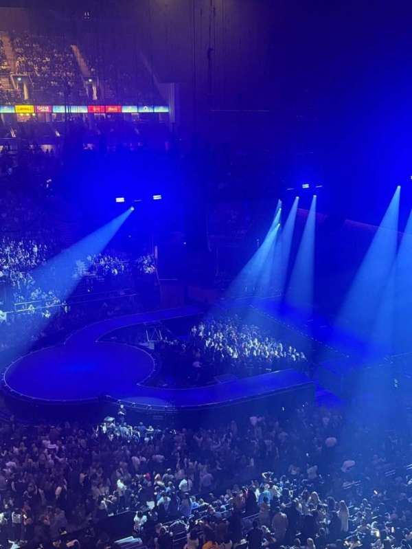 The O2, London, section: 420, row: A, seat: 923