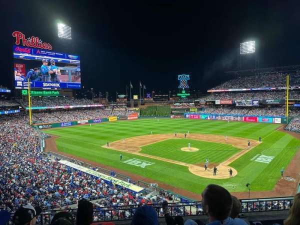 Citizens Bank Park, section: 224, row: 4, seat: 6