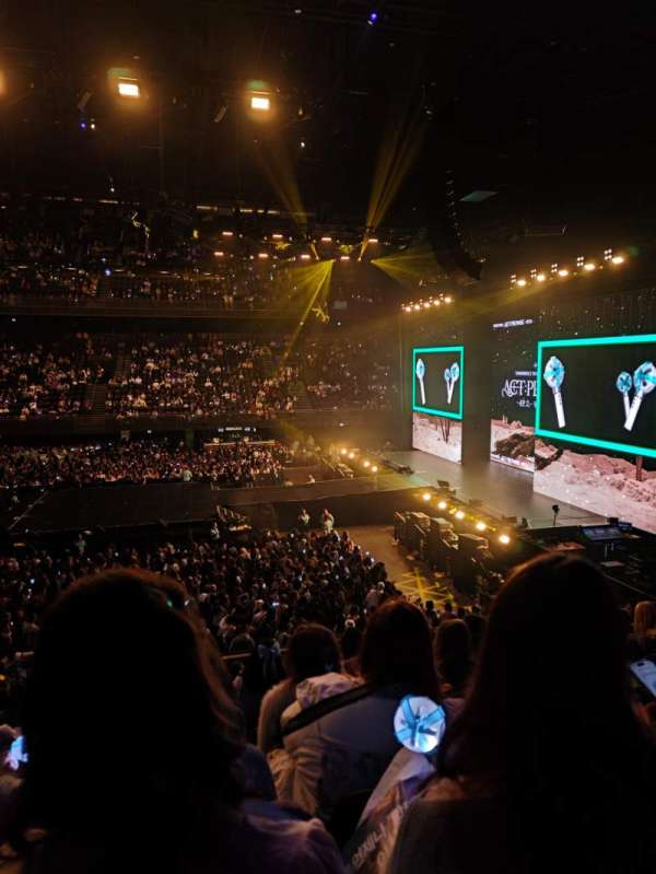 Ziggo Dome, section: 103, row: 10, seat: 58
