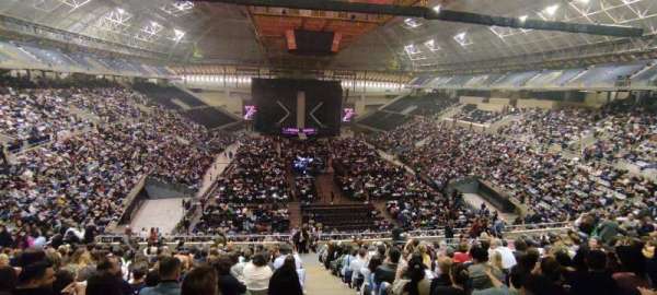 Palau Sant Jordi, section: 214, row: 32, seat: 1