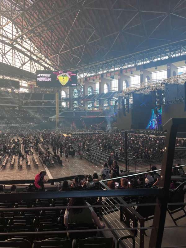 Globe Life Field, section: 24, row: 9, seat: 8