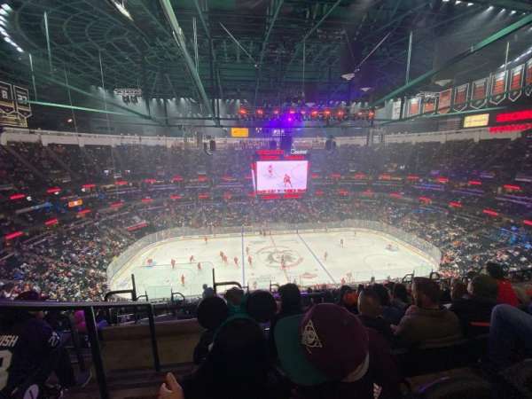 Honda center, section: 412, row: L, seat: 5