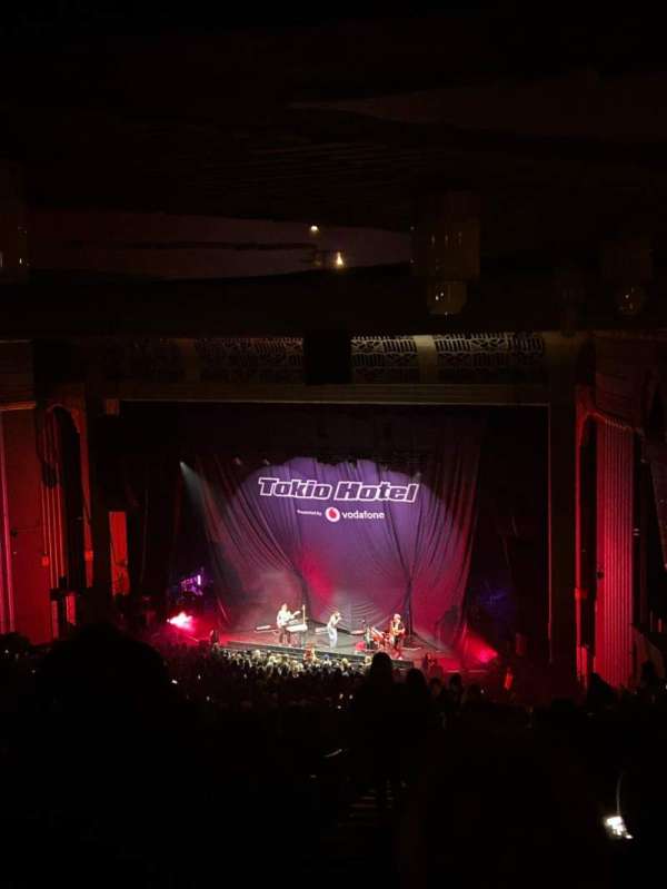 Eventim Apollo, section: circle standing, row: restricted view