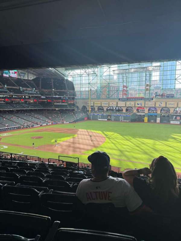 Daikin Park, section: 229, row: 12, seat: 7