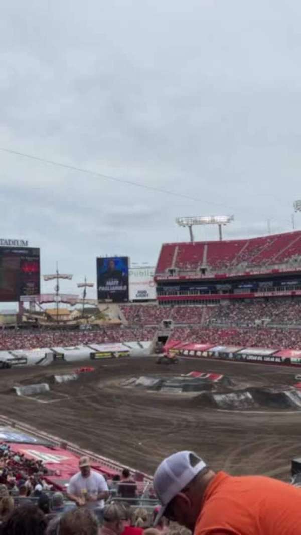 Raymond James Stadium, section: GENADM, row: GA5, seat: 218