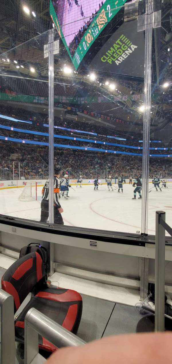Climate Pledge Arena, section: 19, row: C, seat: 3