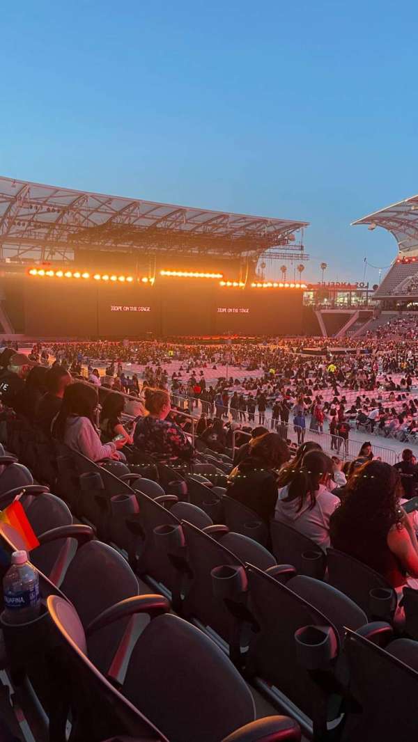 BMO Stadium, section: 128, row: P, seat: 7