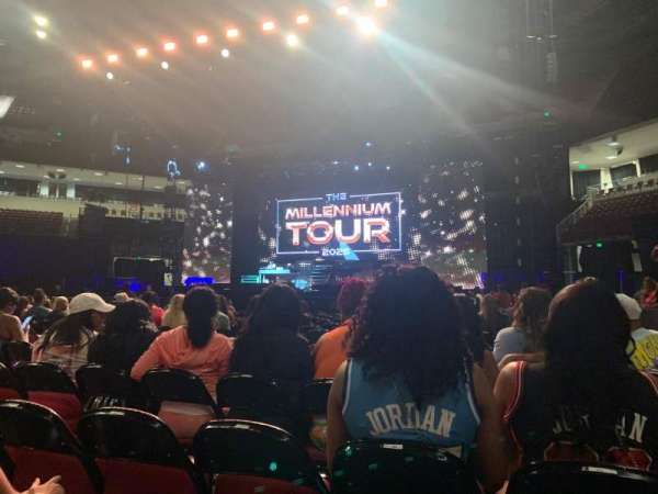 Colonial Life Arena, section: Floor, row: 16, seat: 2