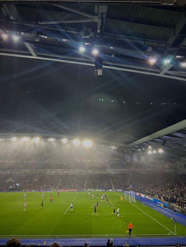 American Express Stadium, section: E1B, row: Z, seat: 44