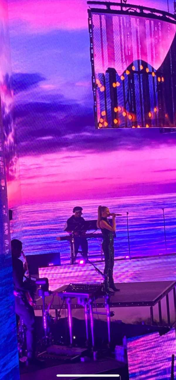 North Charleston Coliseum, section: 134, row: F, seat: 3