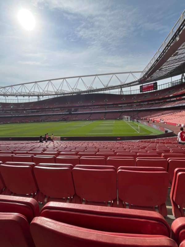 Emirates Stadium, section: 13, row: 20, seat: 419