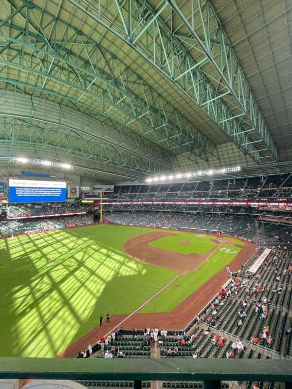 Daikin Park, section: 306, row: 1, seat: 15