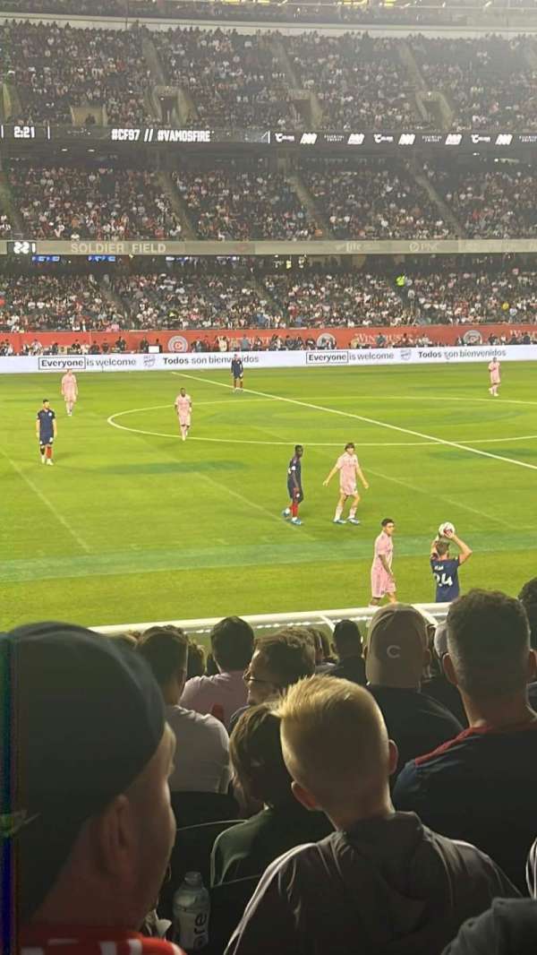 Soldier Field, section: 140, row: 14, seat: 8