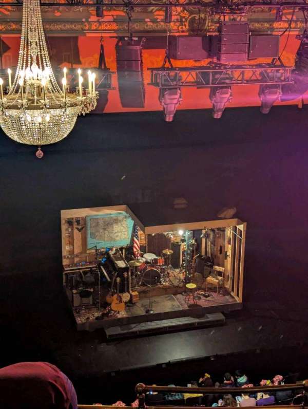 Longacre Theatre, section: Balcony L, row: E, seat: 4