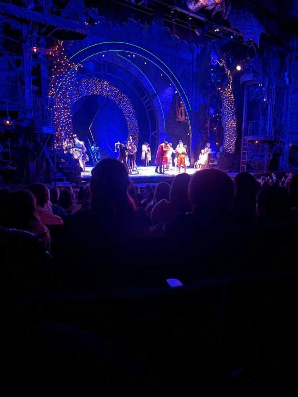 Gershwin Theatre, section: Orchestra L, row: J, seat: 19