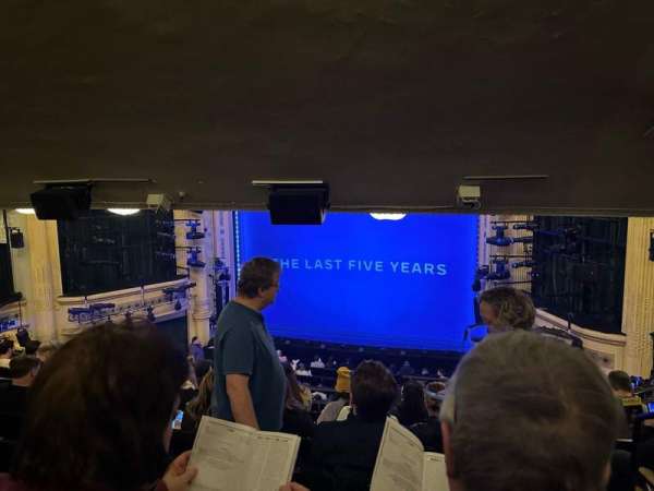 Hudson Theatre, section: Dress Circle C, row: H, seat: 116