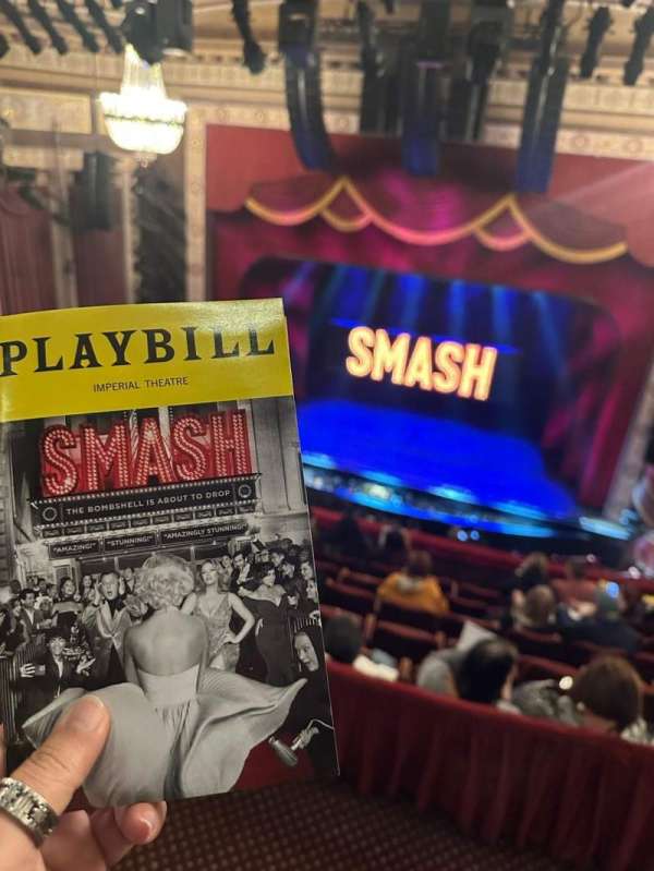 Imperial Theatre, section: Rear Mezzanine C, row: A, seat: 314