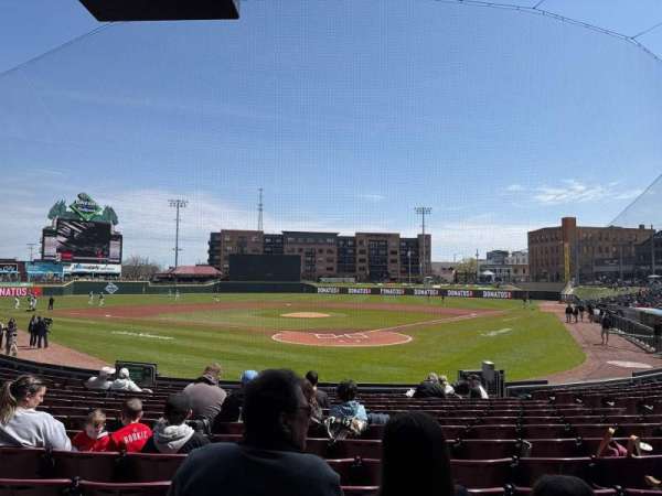 Day Air Ballpark, section: 110, row: 14, seat: 11