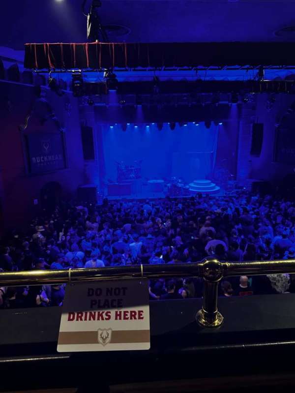 Buckhead Theatre, section: Balcony, row: AA, seat: 7