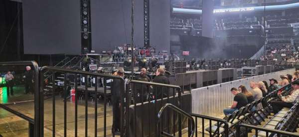 Spectrum Center, section: 106, row: C, seat: 18