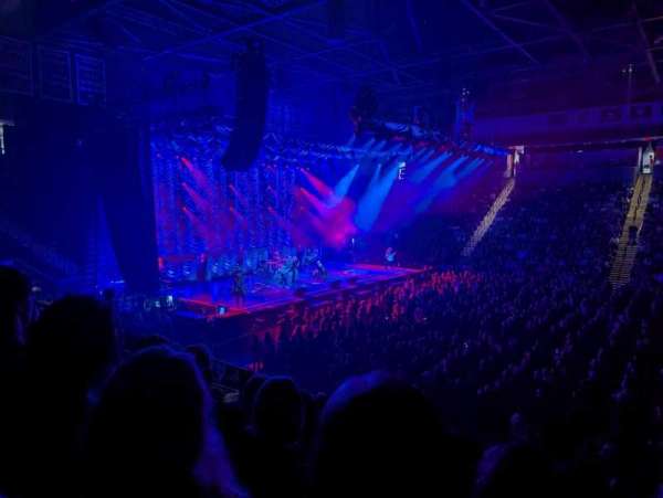 Agganis Arena, section: 113, row: M, seat: 19