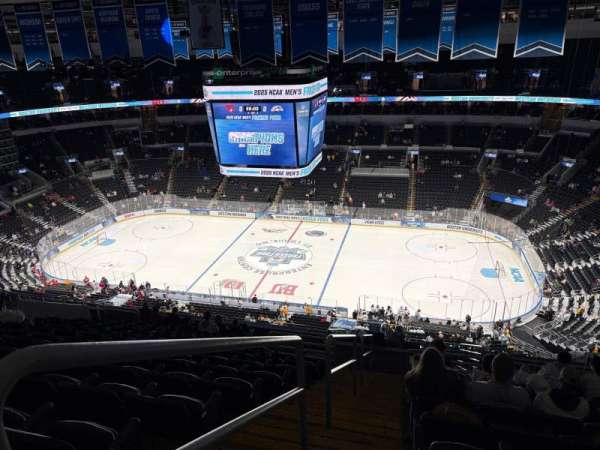 Enterprise Center, section: 302, row: R, seat: 1