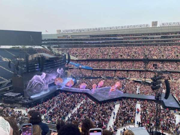 Soldier Field, section: 438, row: 4, seat: 5