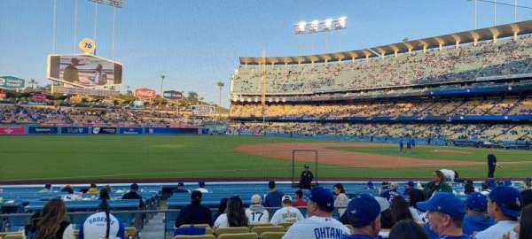 Dodger Stadium, section: 33FD, row: J, seat: 8