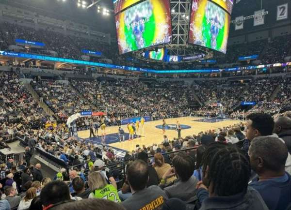 Target Center, section: 116, row: J, seat: 5