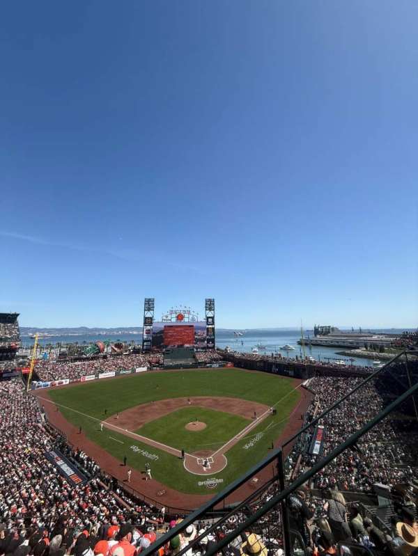 Oracle Park, section: VR317, row: 11, seat: 3-4