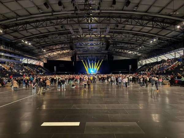 Quarterback Immobilien Arena, section: 01, row: 1, seat: 22