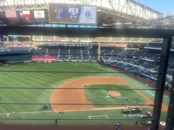 Globe Life Field, section: 210, row: 1, seat: 15
