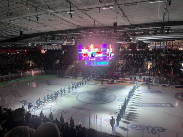 Helsingin Jäähalli, section: E6, row: 3, seat: 42