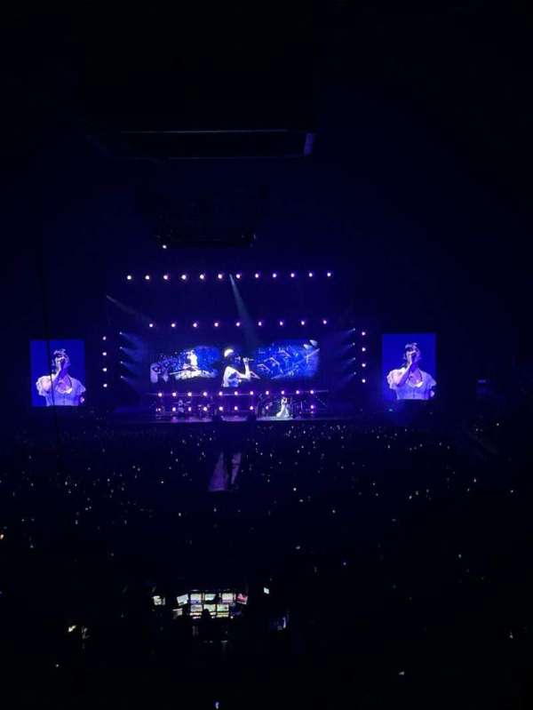 Accor arena, section: Gradin A, row: 3, seat: 8