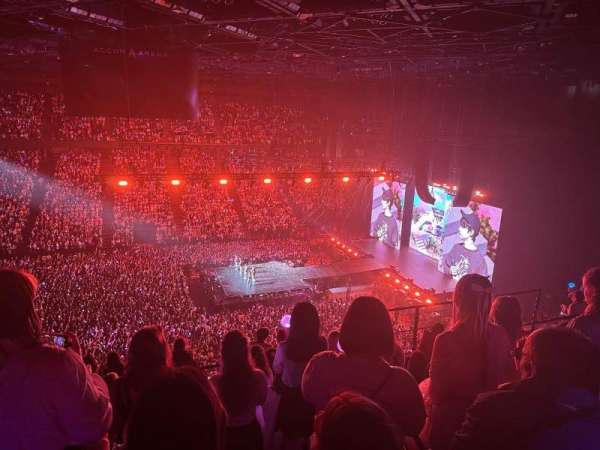 Accor Arena, section: Balcon F, row: 88, seat: 1