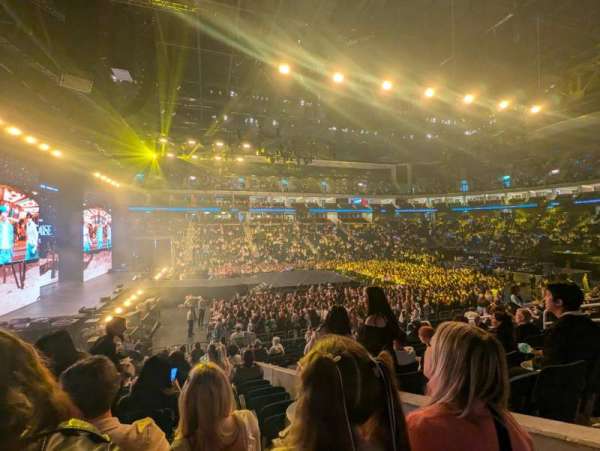 Uber Arena, section: 216, row: 16, seat: 5
