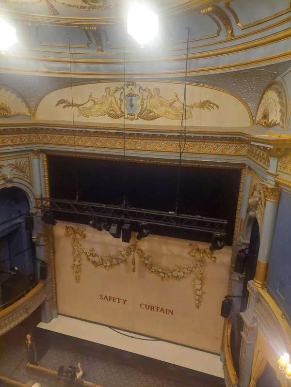 Harold Pinter Theatre, section: Balcony, row: A, seat: 2