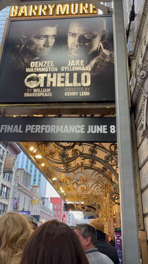 Barrymore Theatre, section: Orchestra C, row: G, seat: 106